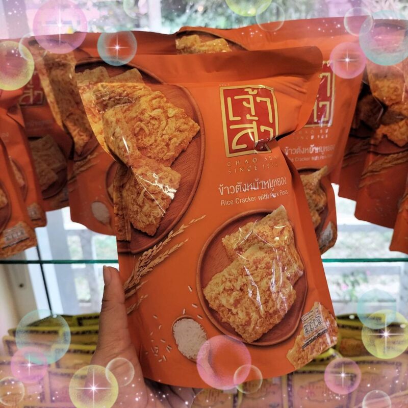 ข้าวตังหน้าหมูหยอง (ตราเจ้าสัว) ขนาด 80 กรัม